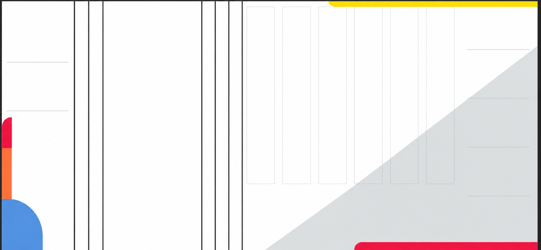 Esquema de tablero TPM sin datos reales: zona de tarjetas, columnas para priorizar acciones y área de seguimiento